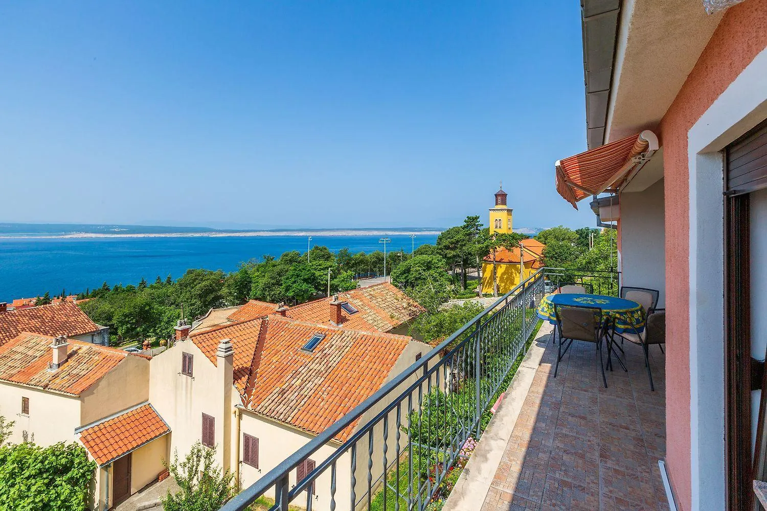 Helles Apartment Nur 650 Meter Zum Strand Mit Herrlichem Meerblick, Privatem Balkon, Waschmaschine Dramalj